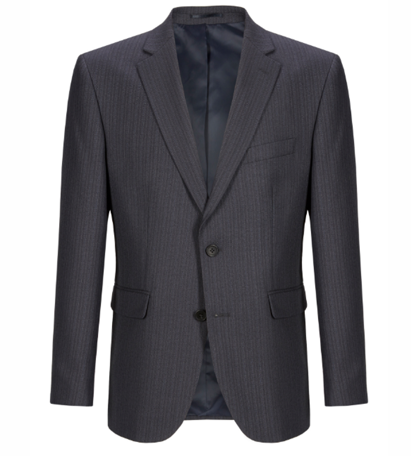 Wellington City Trousers Blue/Grey Stripe 72559/07-1